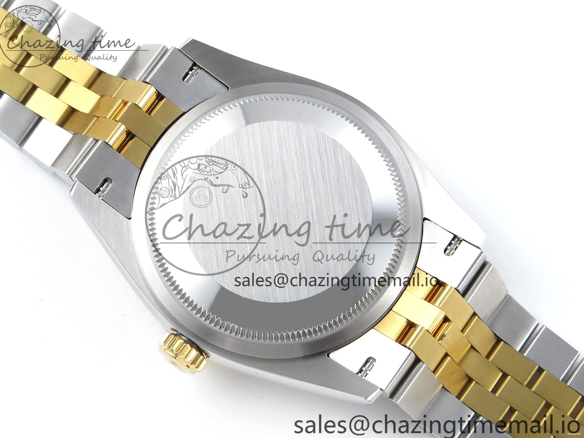 SS Dial YG EWEF Leaf Edition A3235 on Jubilee 126233 36 DateJust Best YG Bracelet 0501